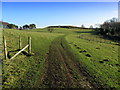 Track above Clerk Hill