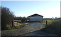 NZ4530 : Barn near Three Gates Farm by JThomas