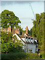 Riverside housing in Droitwich, Worcestershire