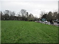 Bus stop at Surrenden Field