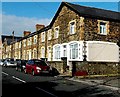 Row of stone houses, Tregwilym Road, Rogerstone