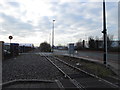 Railway beside Europa Way, Trafford Park