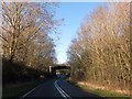 SO8233 : M50 bridge over A438 by David Smith