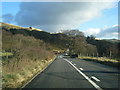 A57 eastbound nears Alport Bridge