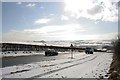 Cawkwell Hill in the cold February of 2009