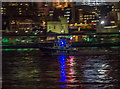 TQ3380 : Police Launch on the River Thames, London SE1 by Christine Matthews