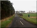 NT9161 : Country road towards Coldingham by Graham Robson