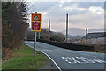 The A496 at Pont Borthwnog