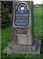 Plaque from a former bridge across the River Tawe in Swansea