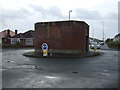 Roundabout on Cleveleys Avenue