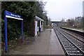 Westbound platform, Ince and Elton railway station