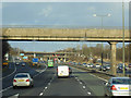 M1 northbound at junction 25