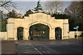 Loughborough University - gates