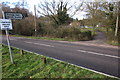 Lane to the village hall