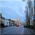 Cherry Hinton Road and The Marque in January