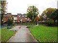 King George V Park - looking towards Bells Lane entrance, Wordsley, Stourbridge