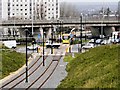 Metrolink Tramway, Oldham Way Flyover and Manchester Square Roundabout