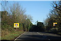 A1065 entering Hilborough