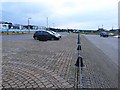 Car park at Annan Harbour