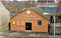 J3272 : Tyndale Free Presbyterian church, Belfast by Albert Bridge