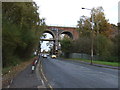 Railway viaduct over Scotter Road