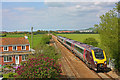 Passenger Train passing Mill Farm