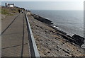 East along Clements Colley Walk, Barry Island 