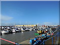 TQ3402 : Boats at Eastern End of Brighton Marina by Paul Gillett