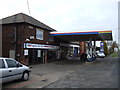 Service station on Roxby Road (A1077), Winterton