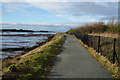 SH7878 : The North Wales Coastal Path towards Deganwy by Ian S
