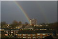 Rainbow over Park Hill, Croydon