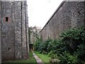 SX8664 : Inner Building and Curtain Wall of Compton Castle by Jeff Buck