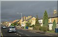 Cherry Hinton Road: sunlight and rainclouds