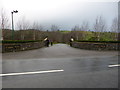 Entrance drive to Hidden Valley caravan park