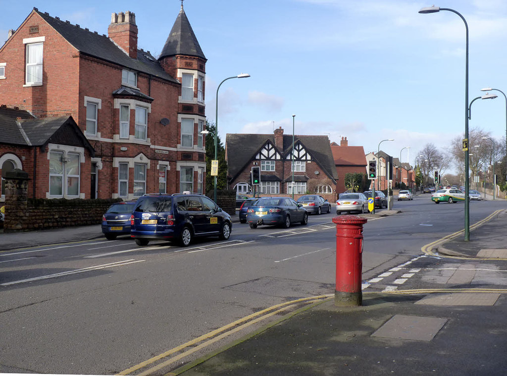 Lenton Boulevard/Arthur Avenue postbox... © Alan Murray-Rust ...