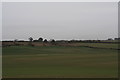 Earthworks in fields behind The Slates