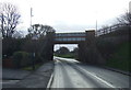 Railway bridge over High Street, (A1085)