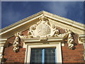 SO9596 : Drill Hall - Coat of Arms by John M