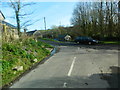 Looking towards the crossroads, Llantrithyd