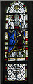 TQ6452 : Stained glass window, St Dunstan's church, West Peckham by J.Hannan-Briggs