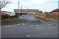 Entrance to Station Drive Car Park, Prestwick