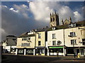 Shops and church, Brixham