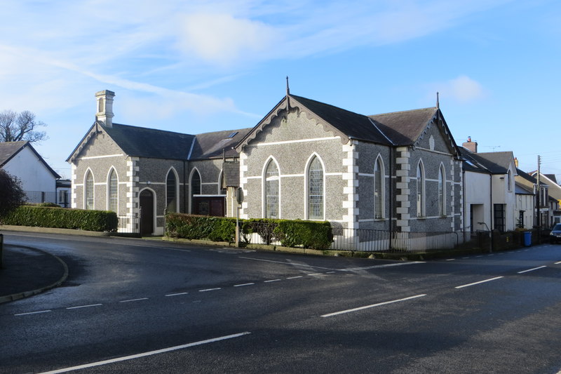 Straid village © Robert Ashby :: Geograph Ireland