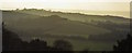 Velvet green hills seen from Watlington Hill, Oxfordshire