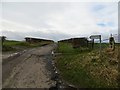 Road junction near Fenton Hill