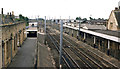 SD4970 : Carnforth station, WCML side, 1986 by Ben Brooksbank
