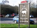 The Hampshire Hog, sign