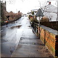 Puddle on Monmouth Road, Raglan