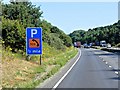 Eastbound A14 near Creeting St Mary