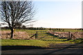 Paddock by the A1031 on the edge of North Somercotes